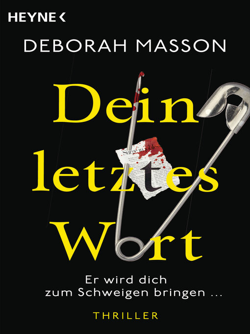 Titeldetails für Dein letztes Wort nach Deborah Masson - Verfügbar